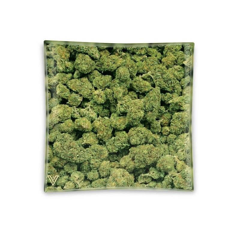 Sklenený popolník V-Syndicate Buds