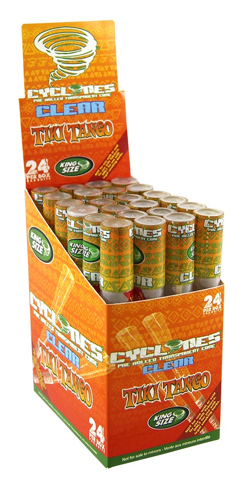 Cyclones blunt číry príchuť Tiky Tango