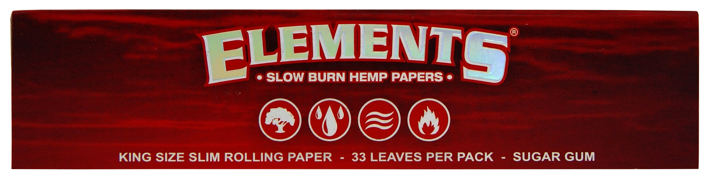 Cigaretové papieriky Elements Red