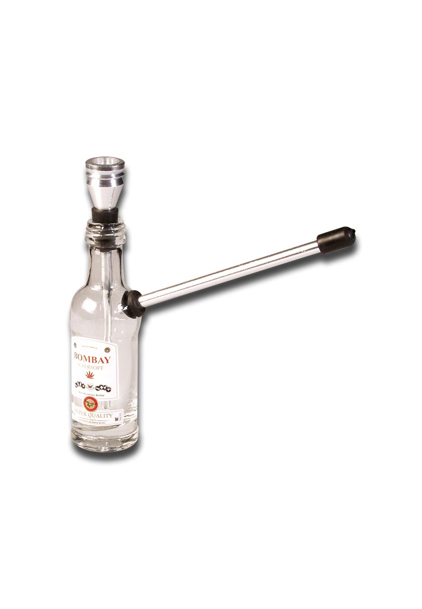 fľaškový mini bong od firmy Black Leaf 15 cm