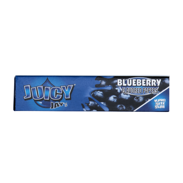 Juicy Jay's Ochutené papieriky Juicy KS Slim Borůvka