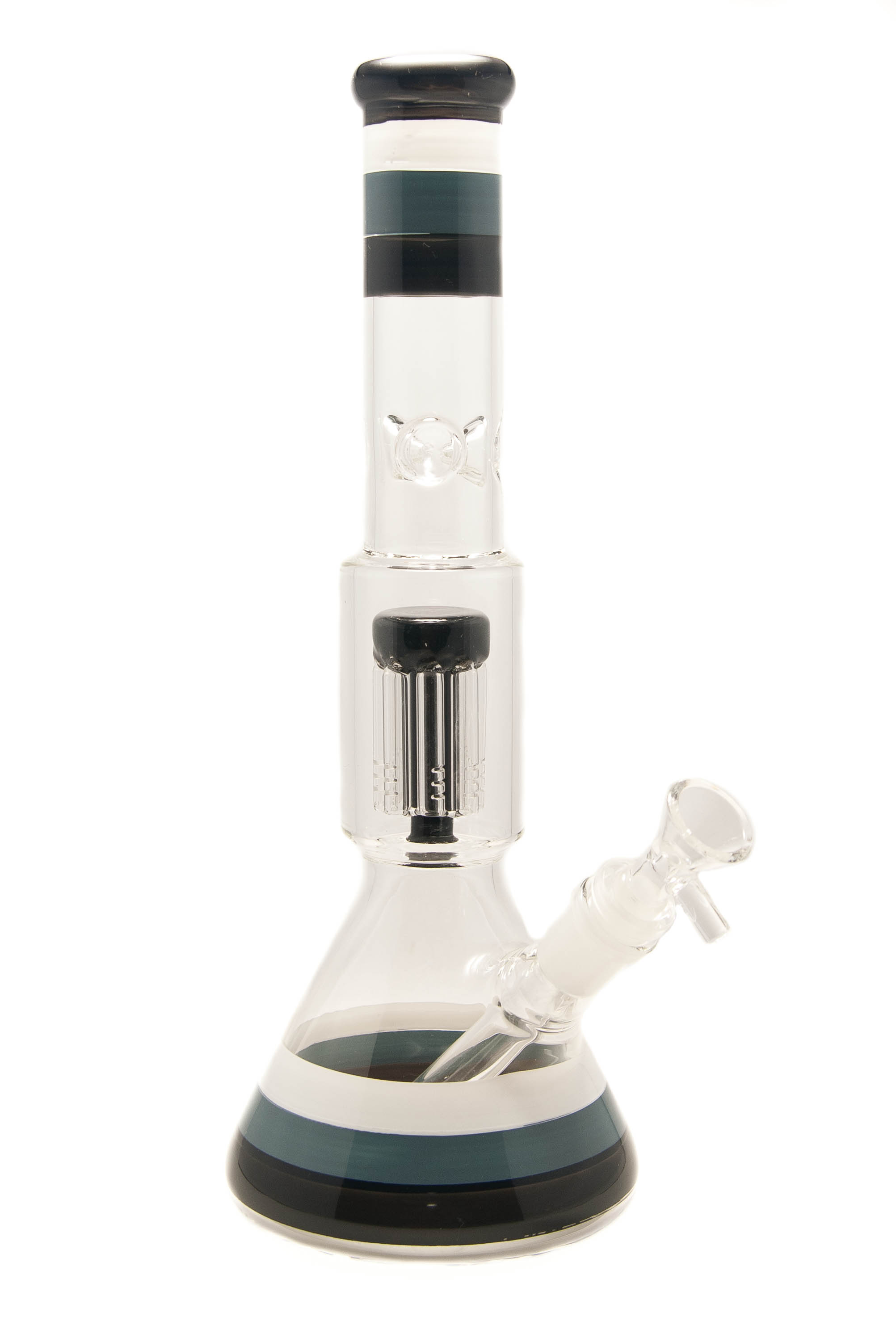 WeedShop Sklenený ice-bong 8-Arm 30 cm
