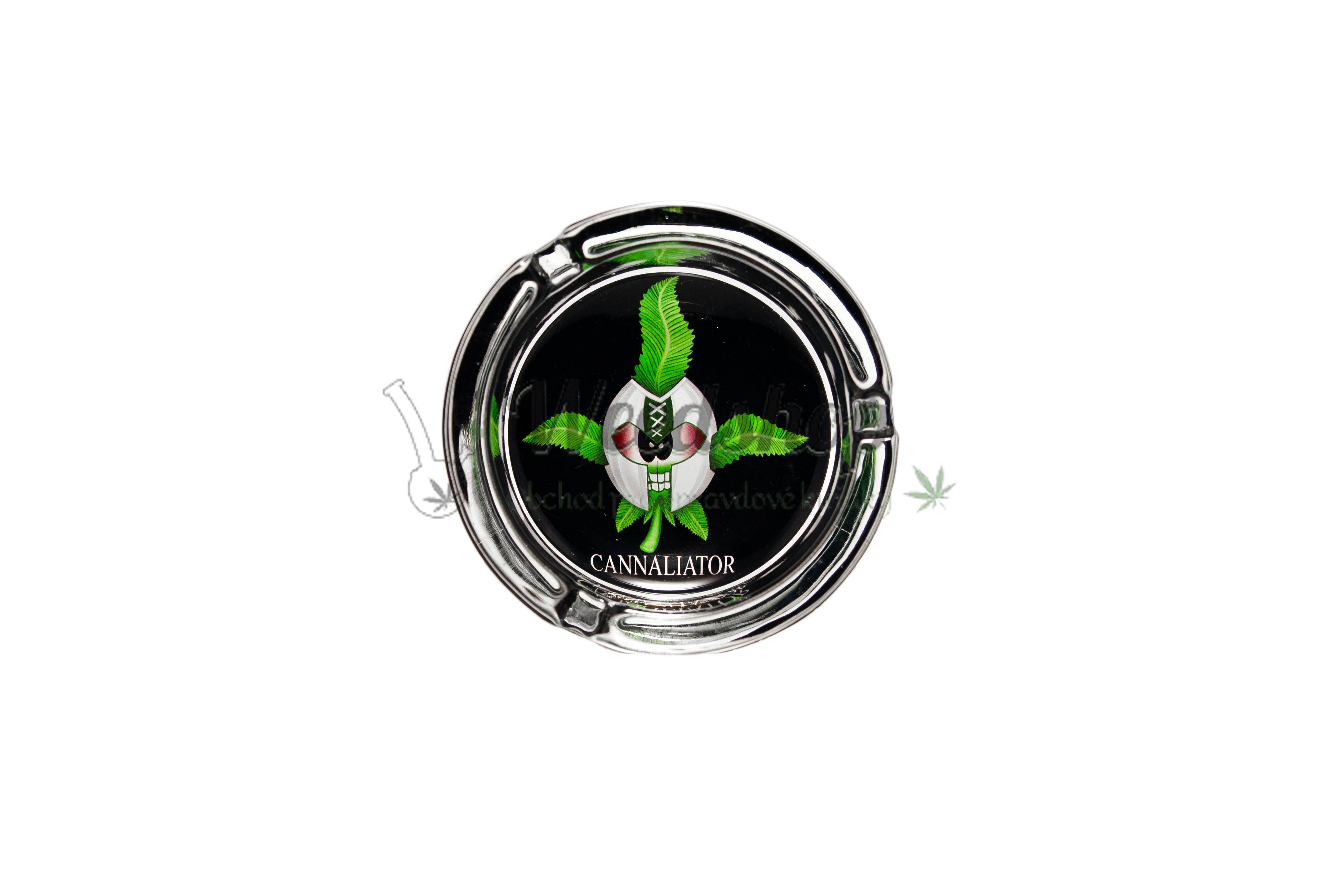 WeedShop Malý sklenený popolník - Canna Heroes Varianty: CannaLiator