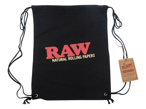 RAW Drawstring Bag - RAW taška na šnúrku Varianty: RAW Black