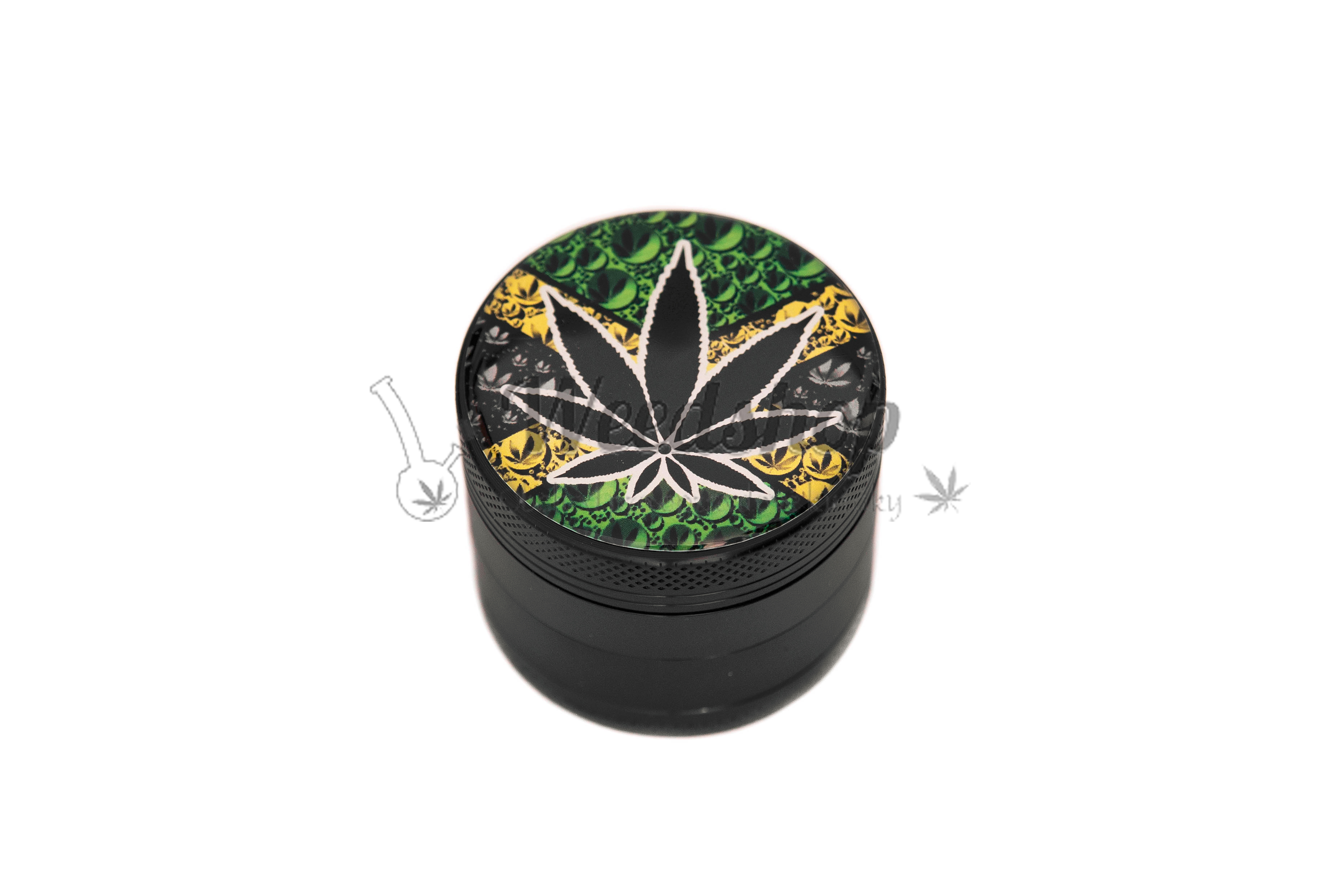 WeedShop Drvička štvordielna s listom marihuany Varianty: List Brazil