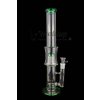 Skleněný bong 8-arm 45 cm - různé barvy (Farba Modrá)
