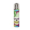zapalovač clipper fluo skull joker