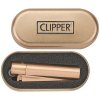 rose gold clipper zapalovac zlato