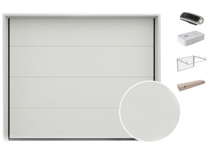 garazova vrata s pohonem sotra ral 9010 w line
