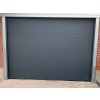 Garagentor Antracit W line