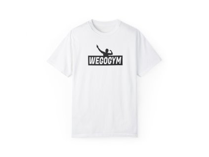 Tričko WEGOGYM ORIGINAL WHITE UNISEX