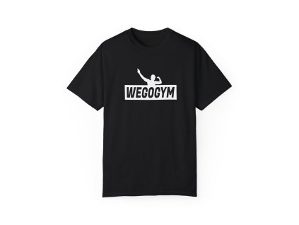 Tričko WEGOGYM ORIGINAL BLACK UNISEX