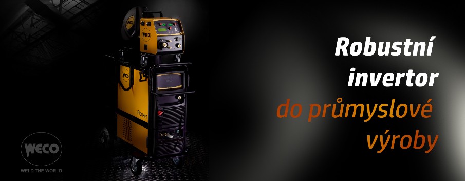Průmyslové svařovací invertory WECO