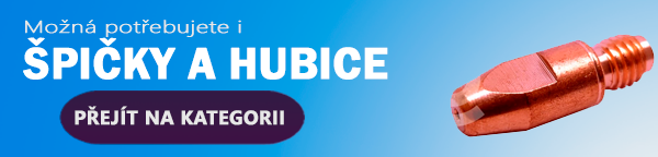 Špičky, hubice a trysky pro MIG/MAG