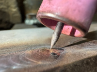 Elektrochemické čištění – detail