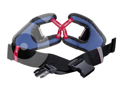Textilní opasek s polstrováním pro filtračně ventilační jednotky CleanAIR AerGO. Obvod pasu max. 150 cm.