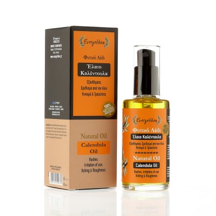 Aromaterapeutický tělový olej Měsíček