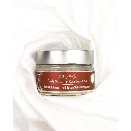 Tělový peeling s Epsomskou solí a granátovým jablkem