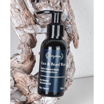 Čistící gel na obličej a vousy pro muže