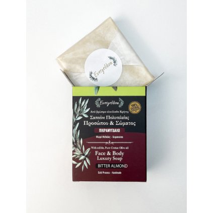 Přírodní mýdlo pro tělo i pleť s hořkou Mandlí