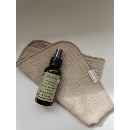 Odličovací olejíček s heřmánkem a odličovací ručníček