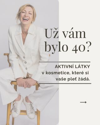 Po 40 se pleť mění, skin care už není jen o hydrataci. Mění se hormony, zpomaluje regenerace a mizí kolagen. V carouselu...