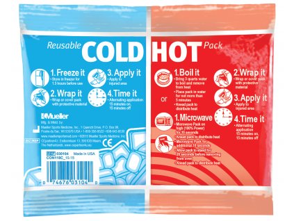 MUELLER Reusable Cold/Hot Pack, gelový polštářek pro C&H terapii-malý