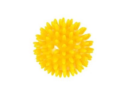 THERA-BAND masážní míček ježek, 8 cm, žlutý