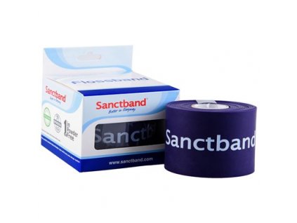 SanctBand Flossband kompresní guma 5cmx5m silná