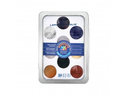 Wellea chakra stones čakrové kameny sada 7ks