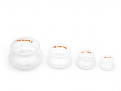 Spophy Cupping Set, sada silikonových baněk