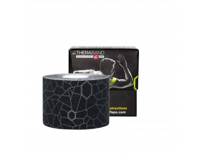 TheraBand™ Kinesiology Tape, černá 5cm x 5m