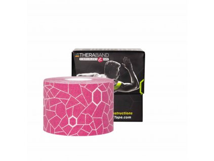 TheraBand™ Kinesiology Tape, růžová 5cm x 5m