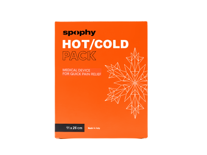 Hot cold pack 11x26 orange