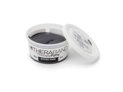 THERA-BAND Therapy Putty, terapeutická hmota 85g, šedá, extra tuhá