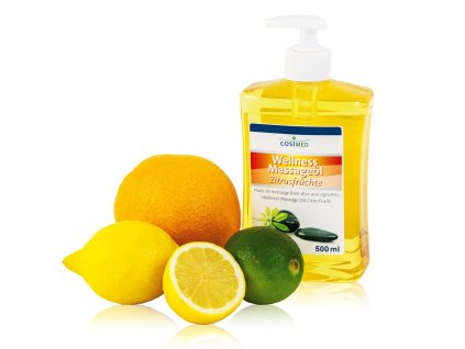 cosiMed wellness masážní olej Citrusy - 500 ml