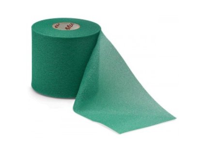 MUELLER MWRAP® COLORED, Szalagragasztó alátét zöld 7CM X 27,4M