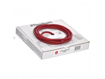 THERA-BAND Tubing 7,5 m, piros, közepesen erős