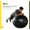 SKLZ Stability Ball, gimnasztikai labda 75cm, fekete