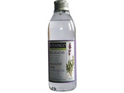 Botanico konopný masážny olej s levanduľou - 200 ml