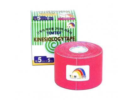 TEMTEX kinesio tape Classic, ružová tejpovacia páska 5cm x 5m