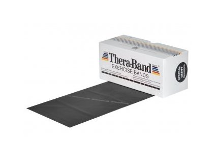 THERA-BAND posilňovacia guma 5,5 m, čierna, špeciálne silná