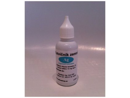 Kotvičník zemní s koloidním stříbrem 50 ml - tinktura