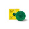 Rehabiq Masážna loptička ježko, 9 cm, zelená
