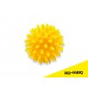 Rehabiq Masážna loptička ježko, žltá 6 cm