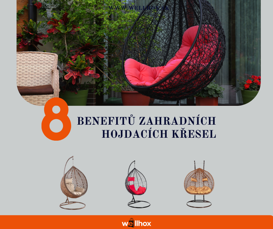 8 benefitů zahradních hojdacích křesel