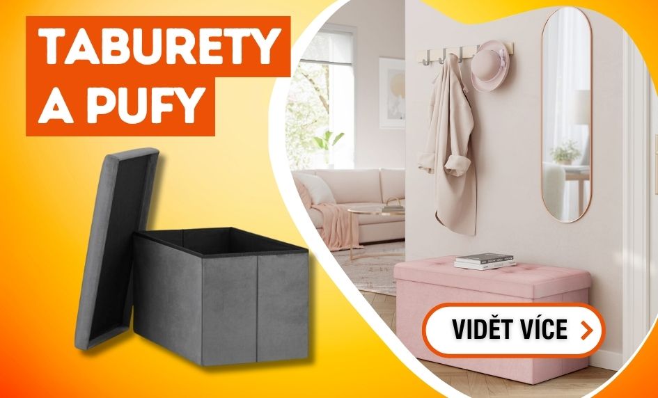taburetky a pufy