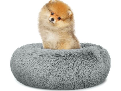 Plyšové doupě S 40cm - světle šedé