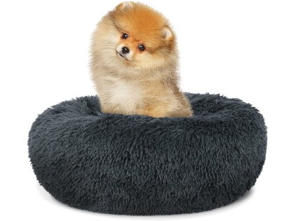 Plyšové doupě S 40cm - tmavě šedé