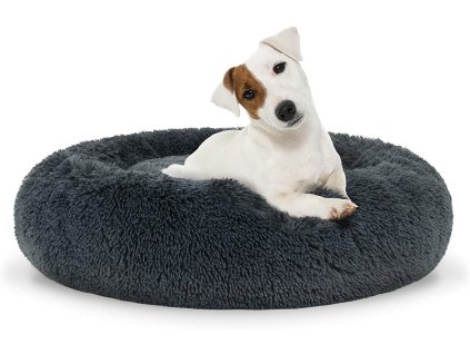 Plyšové doupě M 60cm - tmavě šedé